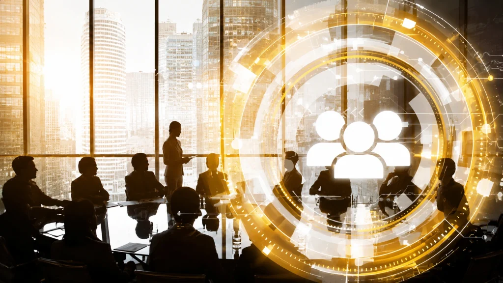 Corporate governance and compliance boardroom strategy session