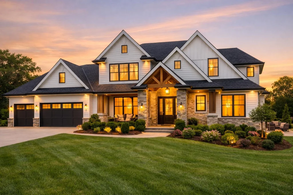 Real Estate Strategy to Increase Sales in Canada: A Guide for Property Investors 5 Modern Canadian home for sale, representing a real estate strategy to increase sales and attract potential buyers